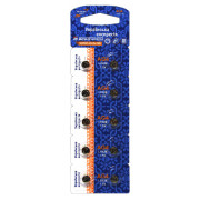 Батарейка лужна АСКО-УКРЕМ «таблетка» AG4.LR626.BP10 (упаковка blister 10 шт.) міні-фото