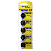 Батарейка літієва АСКО-УКРЕМ «таблетка» CR2032.BP5 (упаковка blister 5 шт.) міні-фото