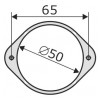 Дзвінок АСКО-УКРЕМ EBL-5502 (55 мм) зображення 2 (габаритні розміри)
