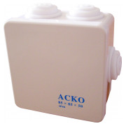 Розподільна коробка АСКО-УКРЕМ РК 85×85×50 мм міні-фото