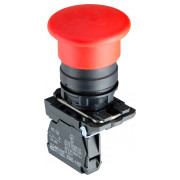 Кнопка АСКО-УКРЕМ TB5-AC42 «грибок» (d 40 мм) «СТОП» красная мини-фото