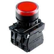 Кнопка АСКО-УКРЕМ TB5-AW34M5 с подсветкой красная мини-фото