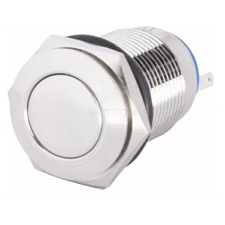 Кнопка АСКО-УКРЕМ TYJ 16-311 металлическая с фиксацией 1НО+1НЗ (A0140010090) фото