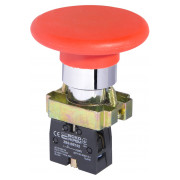 Кнопка АСКО-УКРЕМ XB2-BR42 «грибок» (d 60 мм) «СТОП» красная мини-фото