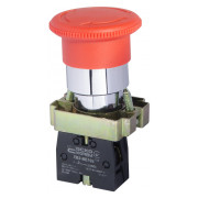 Кнопка АСКО-УКРЕМ XB2-BS542 «грибок» с фиксацией (возврат поворотом) мини-фото