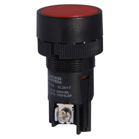 Кнопка АСКО-УКРЕМ XB2-ЕA142 «СТОП» червона (1НЗ) (A0140010034) фото