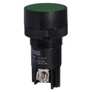 Кнопка АСКО-УКРЕМ XB2-EH135 «СТАРТ» зеленая с фиксацией (1НО+1НЗ) мини-фото
