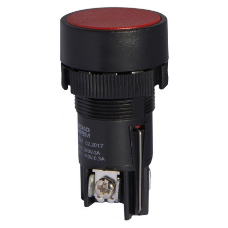 Кнопка АСКО-УКРЕМ XB2-EH142 «СТОП» красная с фиксацией (1НЗ) (A0140010044) фото