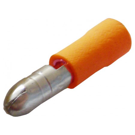 Коннектор цилиндрический в изоляции АСКО-УКРЕМ MPD 1.25-156 «папа» (упаковка 100 шт.) (A0060140001) фото