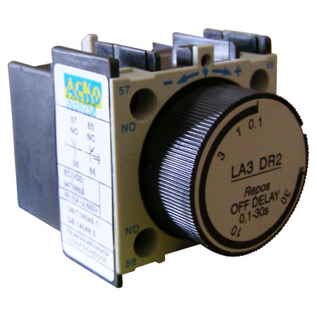 Блок затримки при відключенні АСКО-УКРЕМ БЗ-12 (LA3-DR2) (0.1-30с) (A0040050002) фото