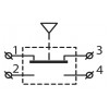 Кінцевий вимикач АСКО-УКРЕМ MЕ-8104 зображення 3 (схема)