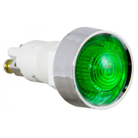 Сигнальная арматура АСКО-УКРЕМ PLS зеленая 220В (A0140030026) фото