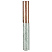 Гільза мідно-алюмінієва АСКО-УКРЕМ GTL-10 (Al 10мм²/Cu 10мм²) кабельна під опресування міні-фото