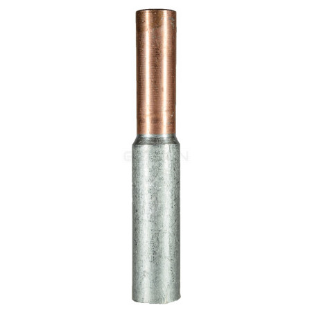 Гільза мідно-алюмінієва АСКО-УКРЕМ GTL-50 (Al 50мм²/Cu 35мм²) кабельна під опресування (A0060080044) фото