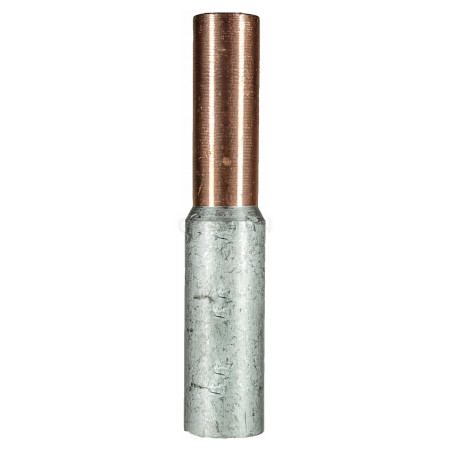 Гільза мідно-алюмінієва АСКО-УКРЕМ GTL-95 (Al 95мм²/Cu 70мм²) кабельна під опресування (A0060080046) фото