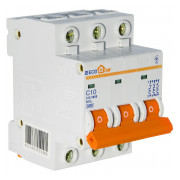 Автоматичний вимикач ECOHOME ECO 3p С 10A міні-фото