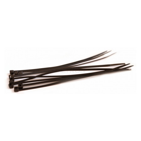 Хомути кабельні АСКО-УКРЕМ 200×4,6 мм чорні (упаковка 100 шт.) (A0150090071) фото