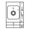 Пакетний перемикач АСКО-УКРЕМ ПКП SBI 20A/1.821 (0-1) 1 полюс зображення 5 (упаковка)