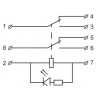 Реле промежуточное АСКО-УКРЕМ МK2P (AC 24 V) изображение 3 (схема)