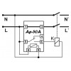 Реле тока DigiTOP AP-50 1-50А изображение 3 (схема)