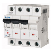 Автоматичний вимикач Eaton PL6-B25/3N 3p+N B 25А міні-фото