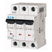 Автоматический выключатель Eaton PL6-C10/3 3p C 10А мини-фото