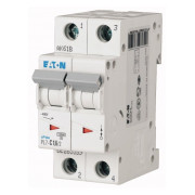Автоматичний вимикач Eaton PL7-C1,6/2 2p C 1,6А міні-фото