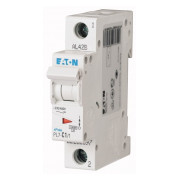 Автоматичний вимикач Eaton PL7-C1/1 1p C 1А міні-фото