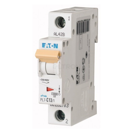 Автоматичний вимикач Eaton PL7-C13/1 1p C 13А (262703) фото