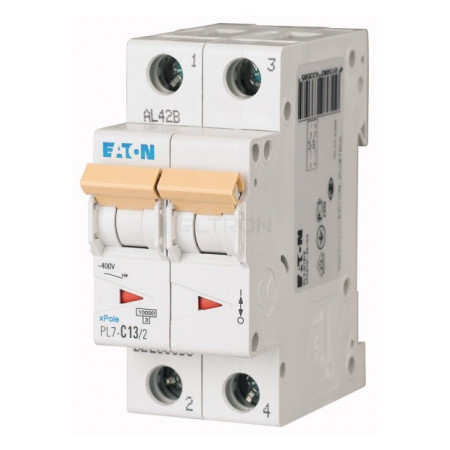 Автоматический выключатель Eaton PL7-C13/2 2p C 13А (263358) фото