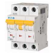 Автоматичний вимикач Eaton PL7-B25/3 3p B 25А міні-фото
