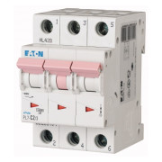 Автоматичний вимикач Eaton PL7-C2/3 3p C 2А міні-фото