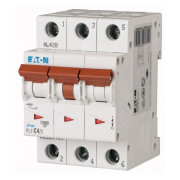 Автоматический выключатель Eaton PL7-C4/3 3p C 4А мини-фото