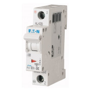 Автоматичний вимикач Eaton PL7-C1/1-DC 1p C 1А міні-фото
