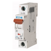 Автоматичний вимикач Eaton PL7-C4/1-DC 1p C 4А міні-фото