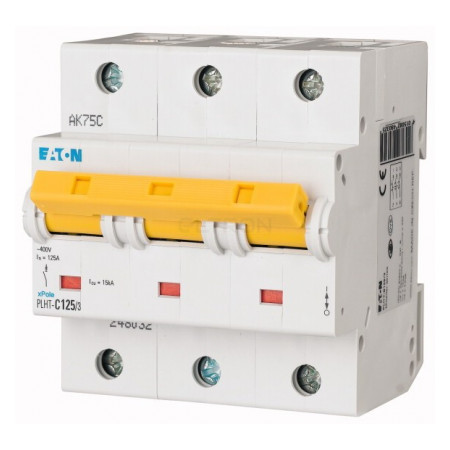 Автоматичний вимикач Eaton PLHT-C125/3 (15кА) 3p C 125А (248041) фото
