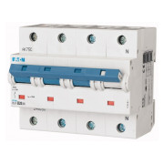 Автоматичний вимикач Eaton PLHT-B20/3N (25кА) 3p+N B 20А міні-фото