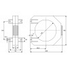 Сумуючий трансформатор струму Eaton Z-WFR3-S/A для PFR-S/A зображення 2 (габаритні розміри)