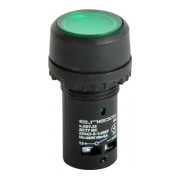 Кнопка E.NEXT e.SB7.23 зеленая с подсветкой 1НО мини-фото