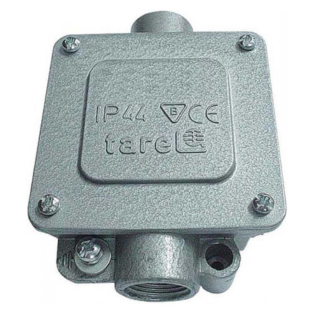 Коробка монтажная металлическая TAREL Р16/2 IP44 400B 5×6 (022) фото