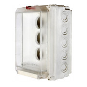 Коробка монтажна пластикова TAREL SB-K-51 IP55 під автоматичний вимикач вкручуваний (250×166×140) міні-фото