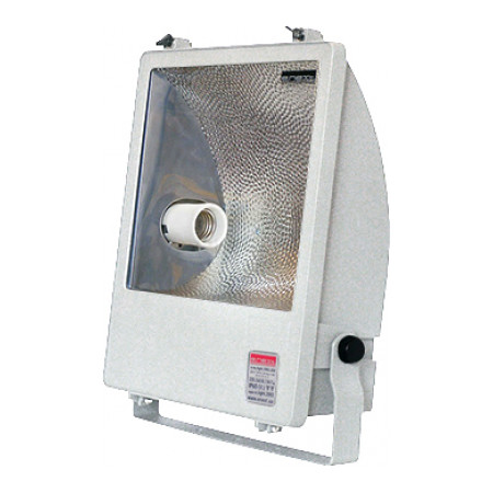 Прожектор E.NEXT e.mh.light.2003.400.white під металогалогенну лампу 400Вт E40 сірий (l008006) фото
