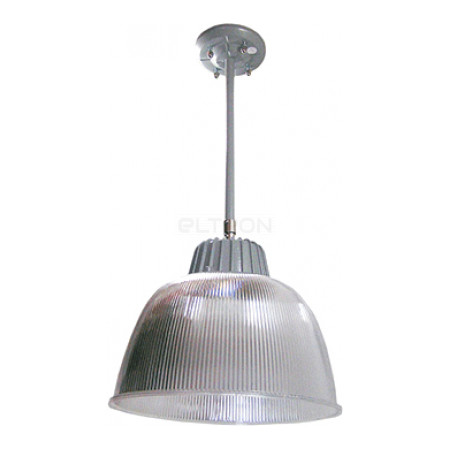 Світильник підвісний E.NEXT e.save.high.light.01.65 під енергозберігаючу лампу до 65 Вт (плафон полікарбонатний + підвіс) (l0510001) фото
