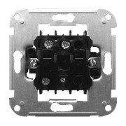 Механизм E.NEXT e.mz.11882.2.sw.l.shrink выключателя двухклавишного с подсветкой (запаян в п/э) мини-фото