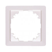 Рамка E.NEXT e.lux.10024L.1.fr.white.shrink 1-місна біла (запаяна в п/е) міні-фото