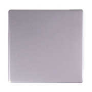 Кнопка E.NEXT e.lux.11611L.pn.aluminium одинарна "алюміній" міні-фото