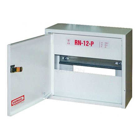 Шкаф распределительный KARWASZ e.mbox.RN-12-P металлический навесной 12 модулей фото