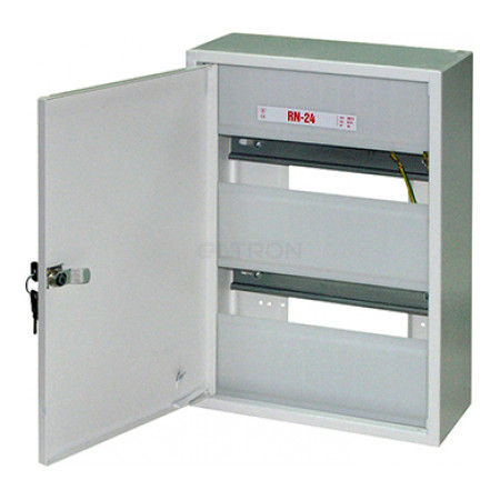Шкаф распределительный KARWASZ e.mbox.RN-24 металлический навесной 24 модуля фото