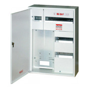 Шкаф распределительный KARWASZ e.mbox.RU-36-P-Z металлический навесной под 3-фазный счетчик 36 модулей с замком мини-фото