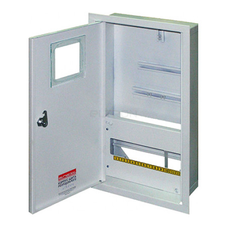 Шкаф E.NEXT e.mbox.stand.w.f3.12.z металлический под 3-фазный счетчик 12 модулей встраиваемый с замком (s0100010) фото